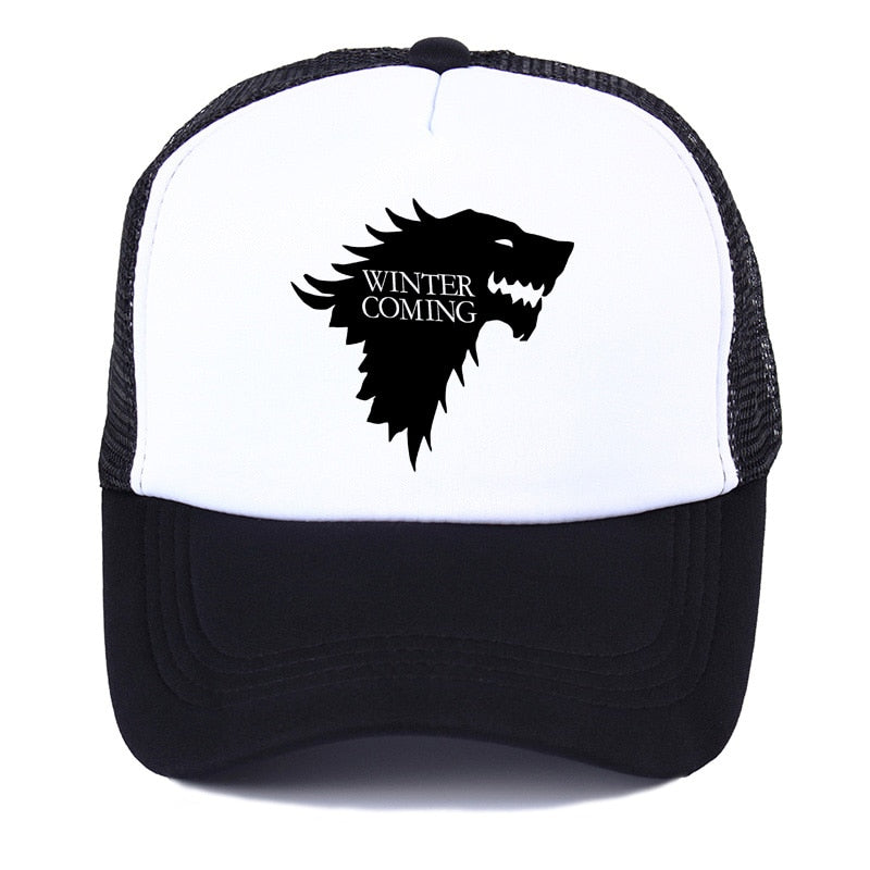 Game of Thrones wolf head cap